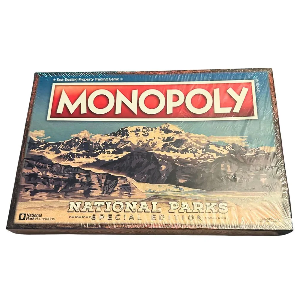 National Parks Monopoly 2020 Special Edition Collector Board Game NIB